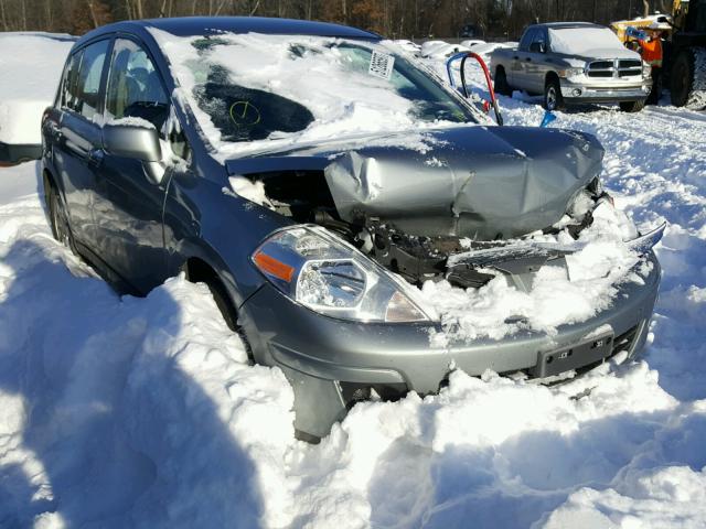 3N1BC13E79L392409 - 2009 NISSAN VERSA S GRAY photo 1