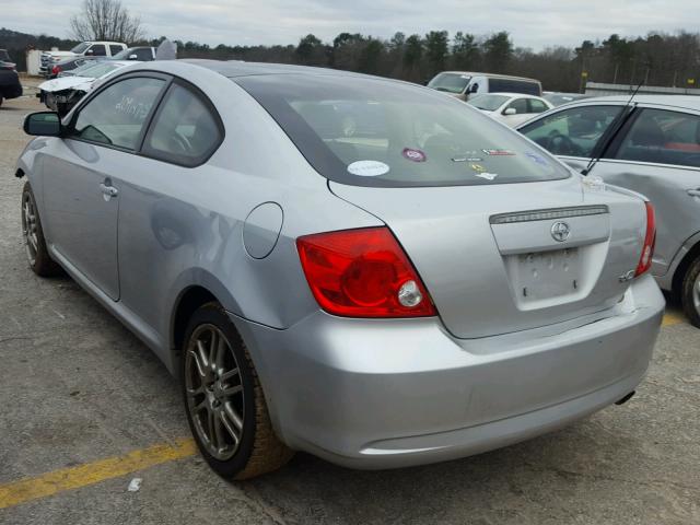 JTKDE167350023589 - 2005 TOYOTA SCION TC SILVER photo 3