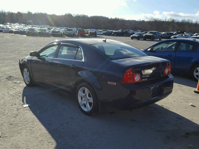 1G1ZB5E13BF186271 - 2011 CHEVROLET MALIBU LS BLUE photo 3