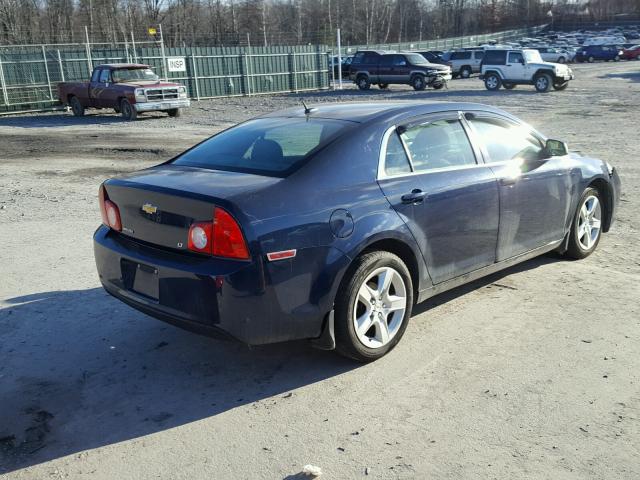 1G1ZB5E13BF186271 - 2011 CHEVROLET MALIBU LS BLUE photo 4