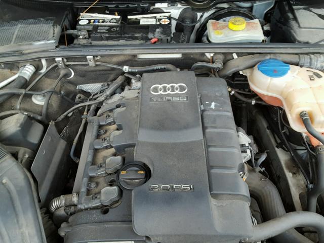 WAUAF78E47A272712 - 2007 AUDI A4 2 WHITE photo 7