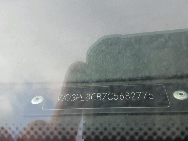 WD3PE8CB7C5682775 - 2012 MERCEDES-BENZ SPRINTER 2 WHITE photo 10