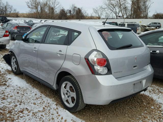 5Y2SP67829Z471627 - 2009 PONTIAC VIBE SILVER photo 3