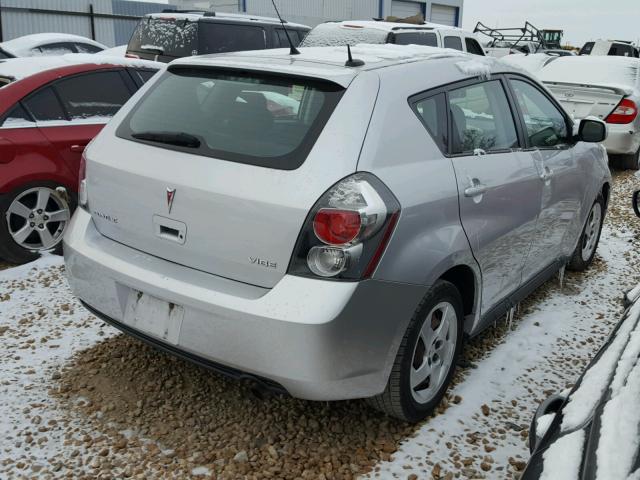 5Y2SP67829Z471627 - 2009 PONTIAC VIBE SILVER photo 4