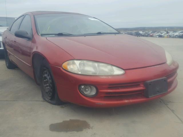 2B3HD56G24H589886 - 2004 DODGE INTREPID E RED photo 1