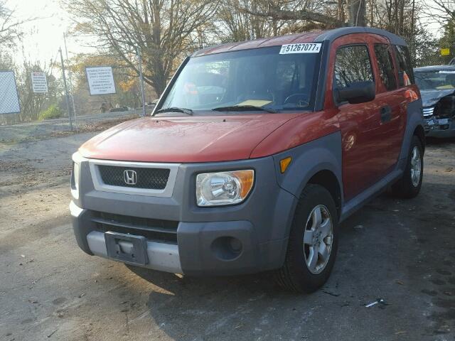 5J6YH28695L011367 - 2005 HONDA ELEMENT EX ORANGE photo 2