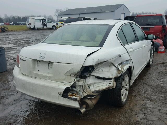 1HGCP26809A116955 - 2009 HONDA ACCORD EXL WHITE photo 4