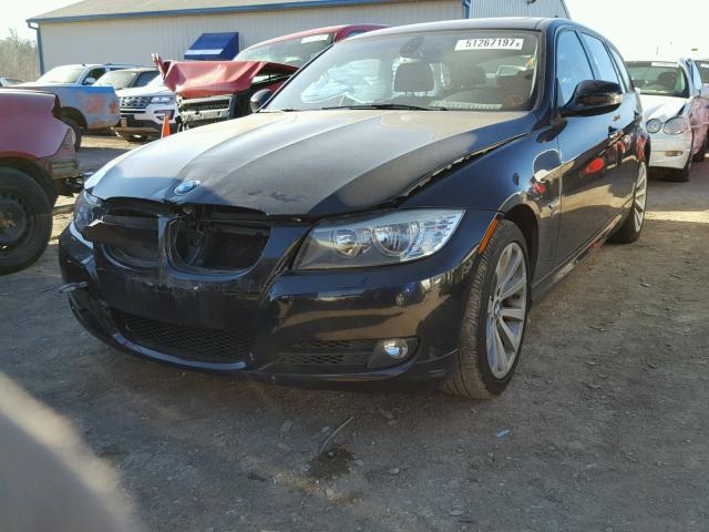 WBAUU3C58AA540770 - 2010 BMW 328 XI BLACK photo 2