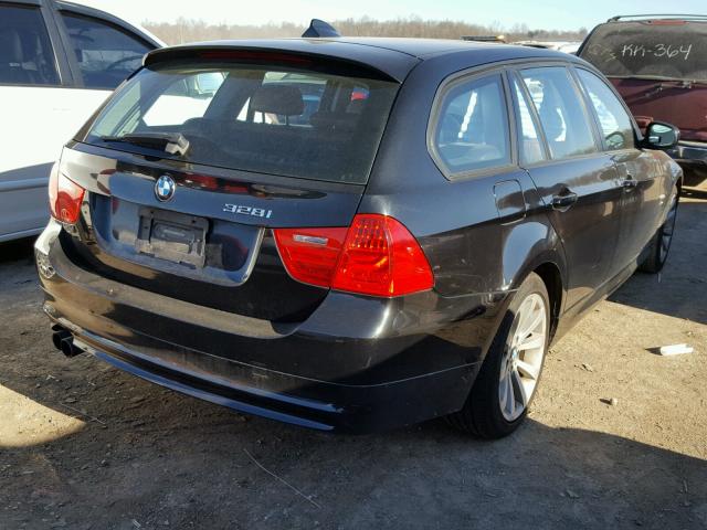 WBAUU3C58AA540770 - 2010 BMW 328 XI BLACK photo 4