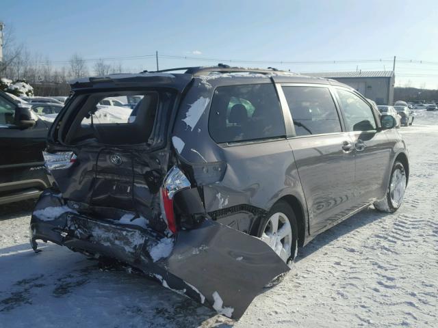 5TDKK3DCXBS143143 - 2011 TOYOTA SIENNA LE GRAY photo 4