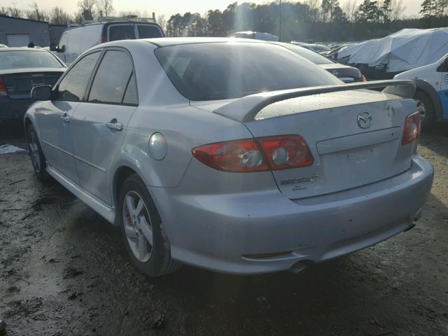 1YVFP80D635M54861 - 2003 MAZDA 6 S SILVER photo 3