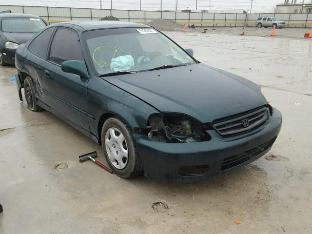 1HGEJ8243YL054843 - 2000 HONDA CIVIC EX 绿色 照片 1