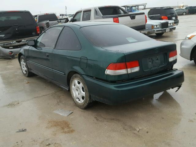 1HGEJ8243YL054843 - 2000 HONDA CIVIC EX GREEN photo 3