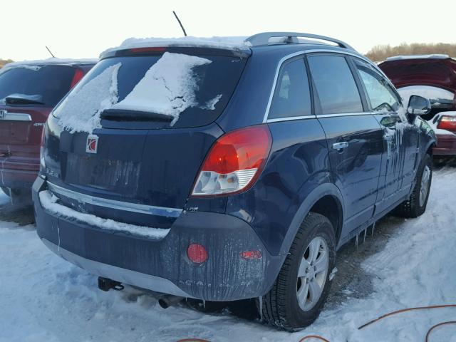 3GSCL33P28S587454 - 2008 SATURN VUE XE BLUE photo 4