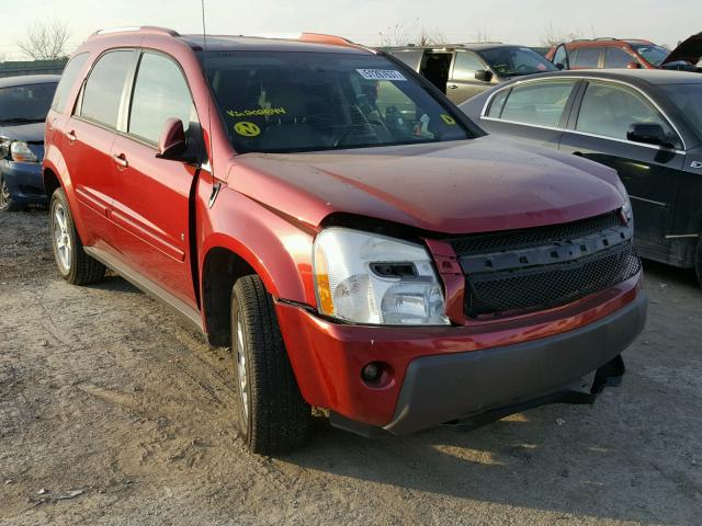 2CNDL63F966202844 - 2006 CHEVROLET EQUINOX LT RED photo 1