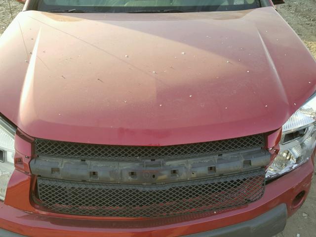 2CNDL63F966202844 - 2006 CHEVROLET EQUINOX LT RED photo 7