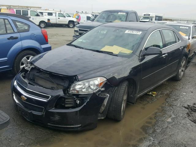 1G1ZC5E03CF217752 - 2012 CHEVROLET MALIBU 1LT 黑色 照片 2
