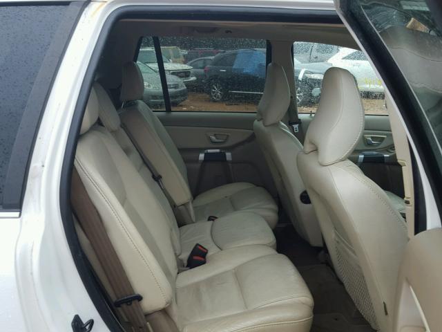 YV4CY982991521416 - 2009 VOLVO XC90 3.2 WHITE photo 6