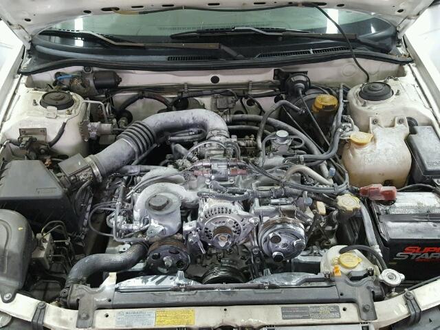 4S3BK4353T7937079 - 1996 SUBARU LEGACY L WHITE photo 7