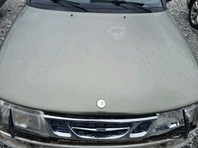 YS3DD78N9X7062425 - 1999 SAAB 9-3 S GREEN photo 7