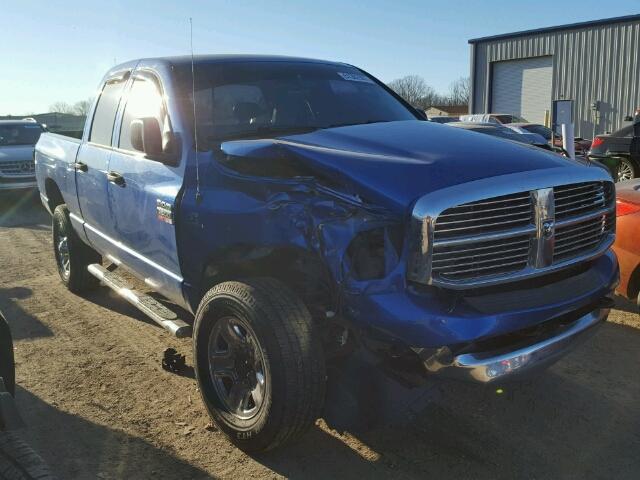 3D7KS28A18G233779 - 2008 DODGE RAM 2500 S BLUE photo 1