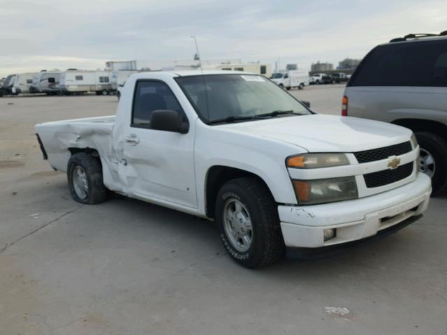 1GCCS148168311105 - 2006 CHEVROLET COLORADO WHITE photo 1