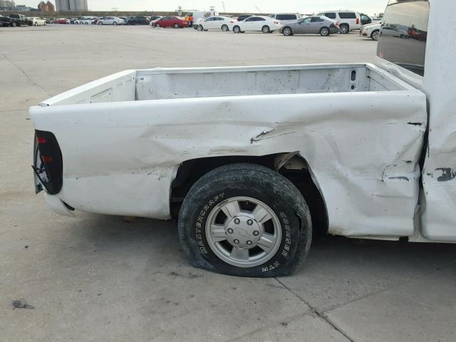 1GCCS148168311105 - 2006 CHEVROLET COLORADO WHITE photo 9