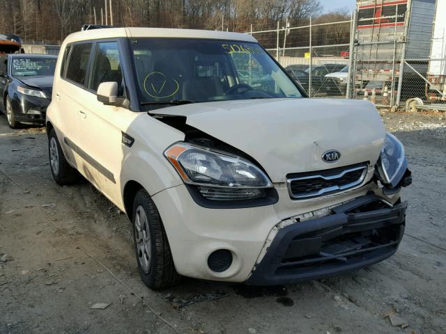 KNDJT2A58C7391430 - 2012 KIA SOUL CREAM photo 1