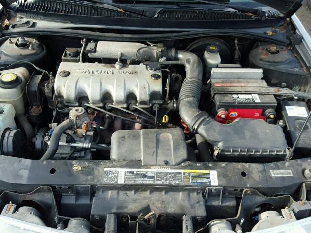 1G8ZH528X2Z260558 - 2002 SATURN SL1 SILVER photo 7