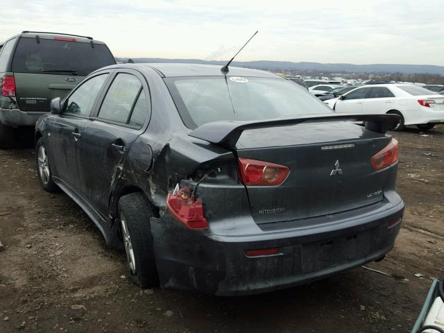 JA3AU26U99U045151 - 2009 MITSUBISHI LANCER ES/ GRAY photo 3