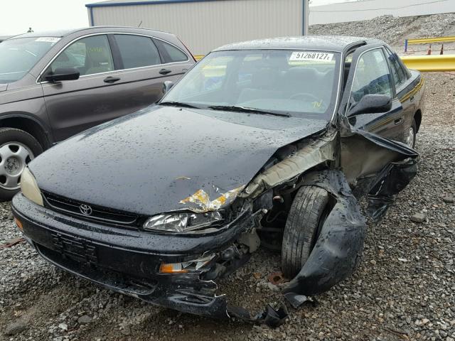 4T1SK12E0SU631470 - 1995 TOYOTA CAMRY LE BLACK photo 2