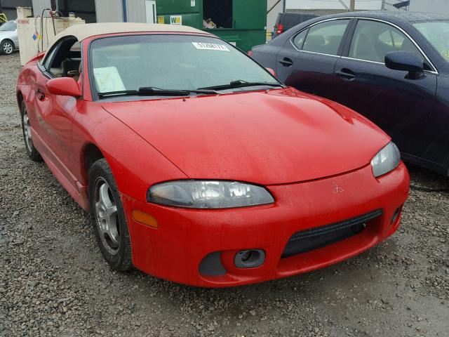 4A3AX35G7VE087135 - 1997 MITSUBISHI ECLIPSE SP RED photo 1