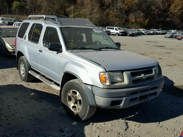 5N1ED28Y9YC553977 - 2000 NISSAN XTERRA XE SILVER photo 1