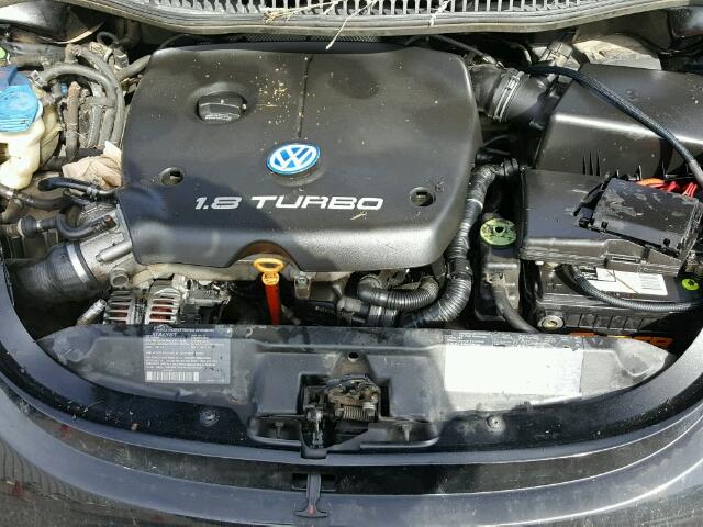 3VWDC21C61M413016 - 2001 VOLKSWAGEN NEW BEETLE 黑色 照片 7