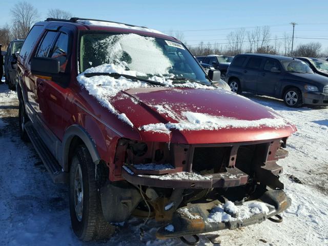 1FMFU18L93LC13398 - 2003 FORD EXPEDITION RED photo 1