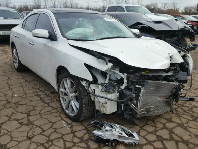 1N4AA5AP5BC839322 - 2011 NISSAN MAXIMA S WHITE photo 1