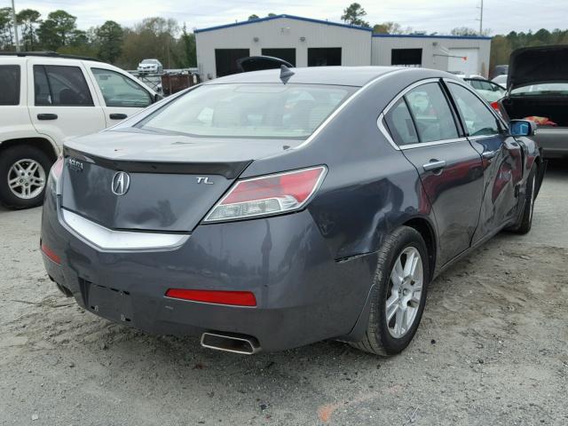 19UUA86519A012778 - 2009 ACURA TL GRAY photo 4