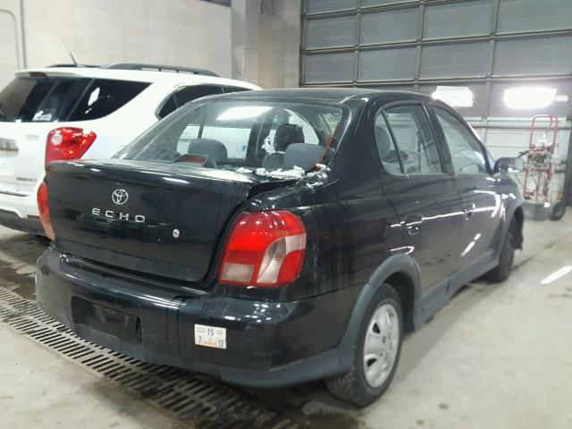 JTDBT1235Y0045685 - 2000 TOYOTA ECHO BLACK photo 4