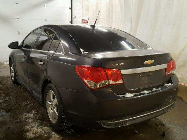 1G1PD5SB5E7153673 - 2014 CHEVROLET CRUZE LT CHARCOAL photo 3