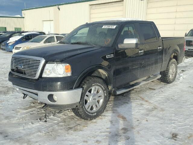 1FTPW14V58FA47218 - 2008 FORD F150 SUPER BLACK photo 2