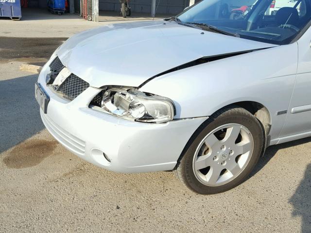 3N1CB51D55L561250 - 2005 NISSAN SENTRA 1.8 SILVER photo 9