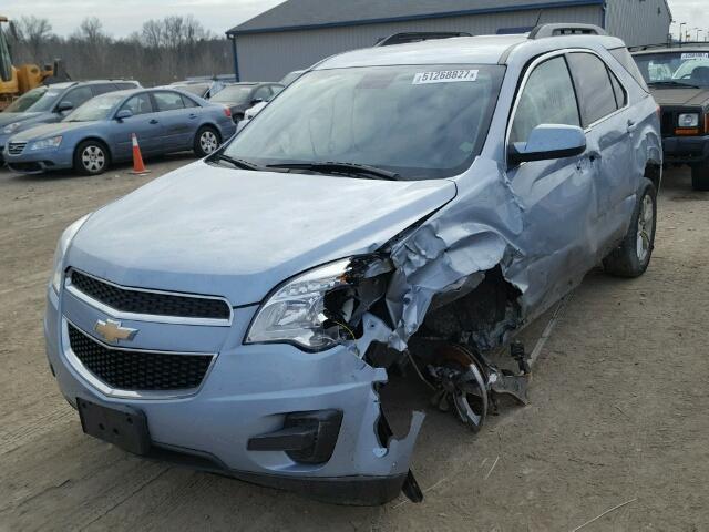 2GNFLFEK3F6139481 - 2015 CHEVROLET EQUINOX LT BLUE photo 2