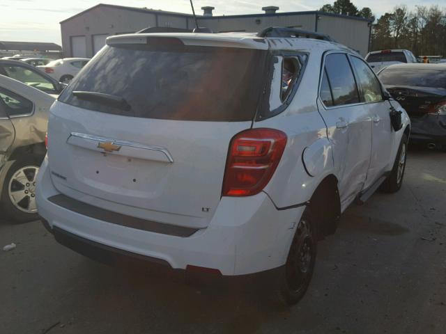 2GNALCEK8H6230564 - 2017 CHEVROLET EQUINOX LT WHITE photo 4