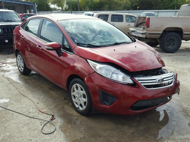 3FADP4BJ7DM225292 - 2013 FORD FIESTA SE RED photo 1