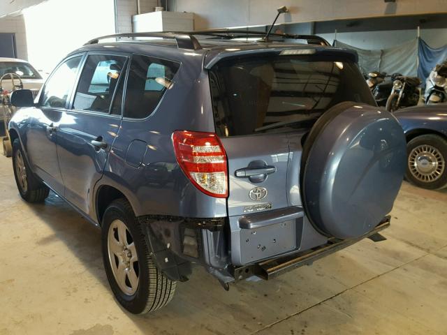 2T3BF4DV0CW178429 - 2012 TOYOTA RAV4 BLUE photo 3