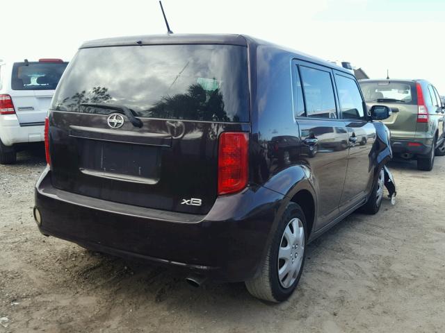 JTLZE4FEXA1109570 - 2010 TOYOTA SCION XB Púrpura foto 4