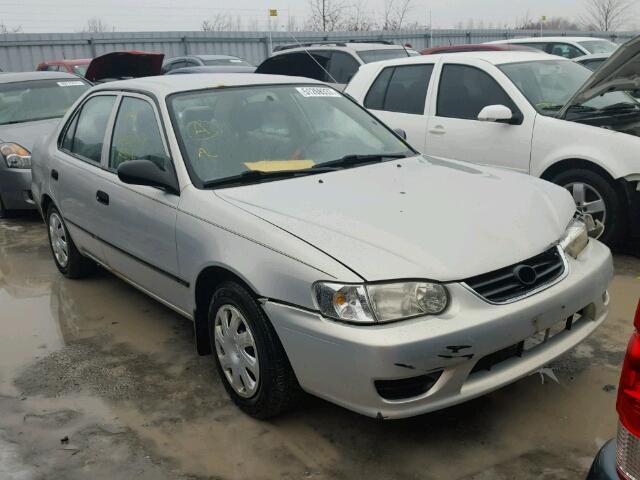 2T1BR12E91C825183 - 2001 TOYOTA COROLLA CE SILVER photo 1