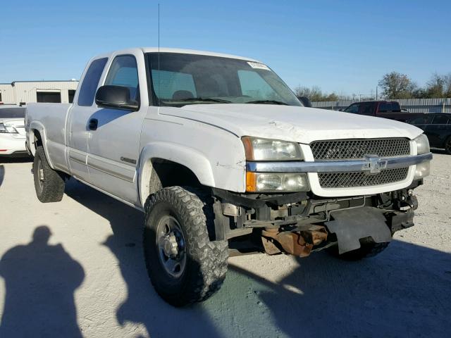 1GCHK29U04E351028 - 2004 CHEVROLET SILVERADO WHITE photo 1