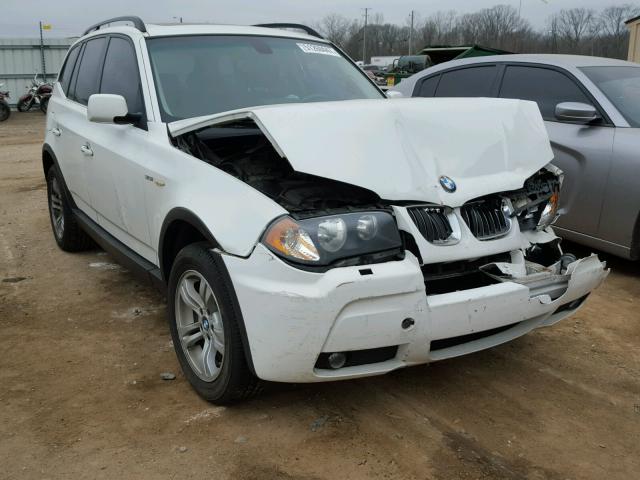 WBXPA93486WG88260 - 2006 BMW X3 3.0I WHITE photo 1