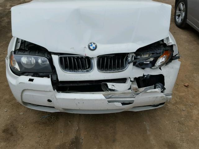 WBXPA93486WG88260 - 2006 BMW X3 3.0I WHITE photo 7